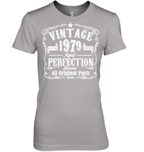 Load image into Gallery viewer, Womens Vintage 1979 Birthday - 39 Years Old 39th Birthday T-Shirt